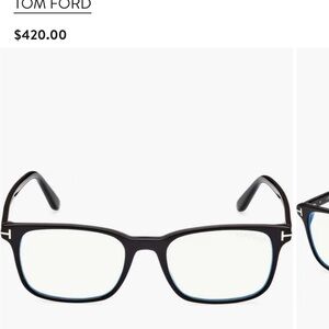 Tom Ford Black Eyeglasses